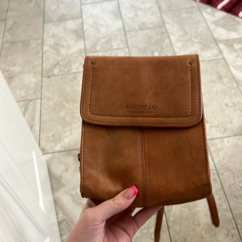 American leather purse